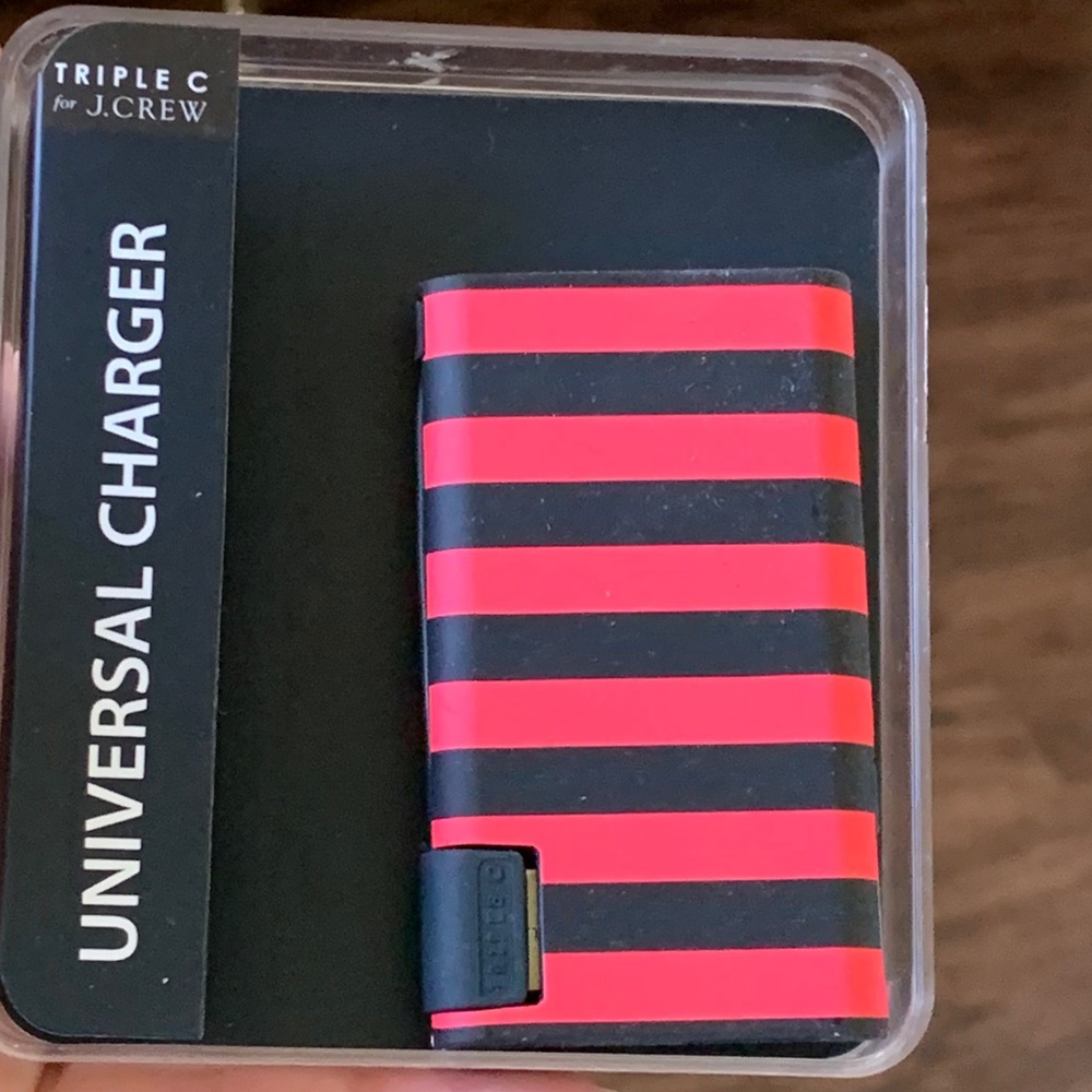J.Crew rechargeable power bank